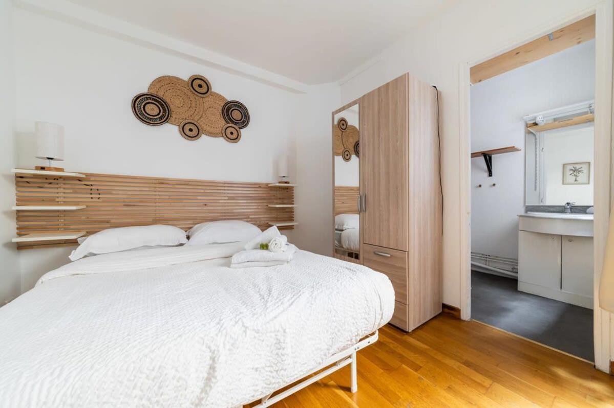 85M2 De Confort Paris 17 - Charme Parisien 6P - Flat-Guest Buitenkant foto