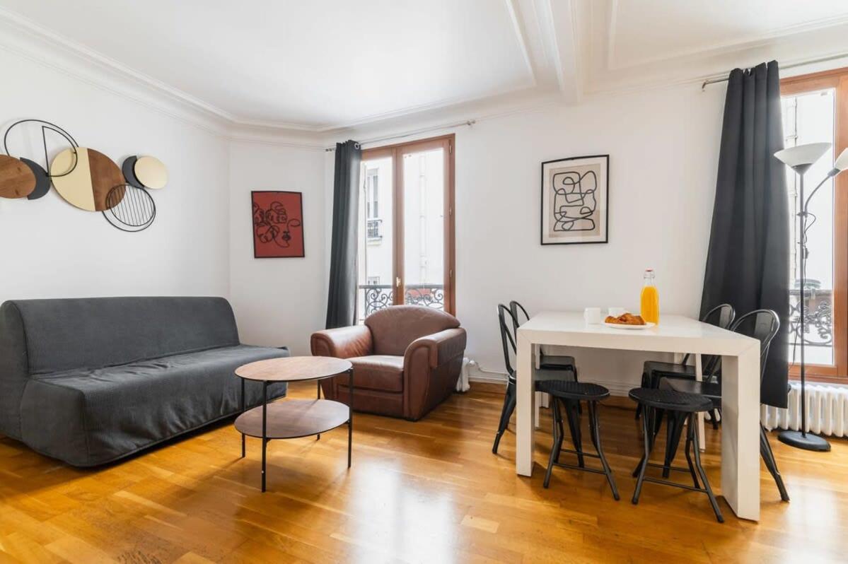 85M2 De Confort Paris 17 - Charme Parisien 6P - Flat-Guest Buitenkant foto