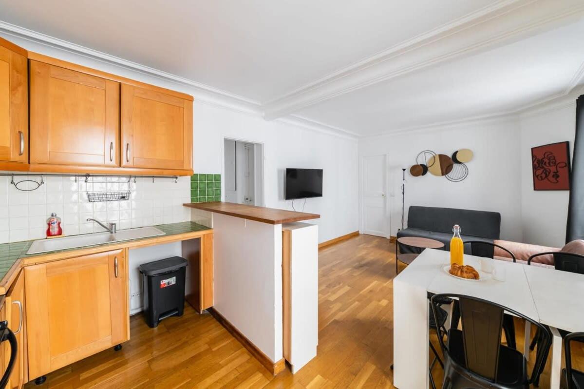 85M2 De Confort Paris 17 - Charme Parisien 6P - Flat-Guest Buitenkant foto